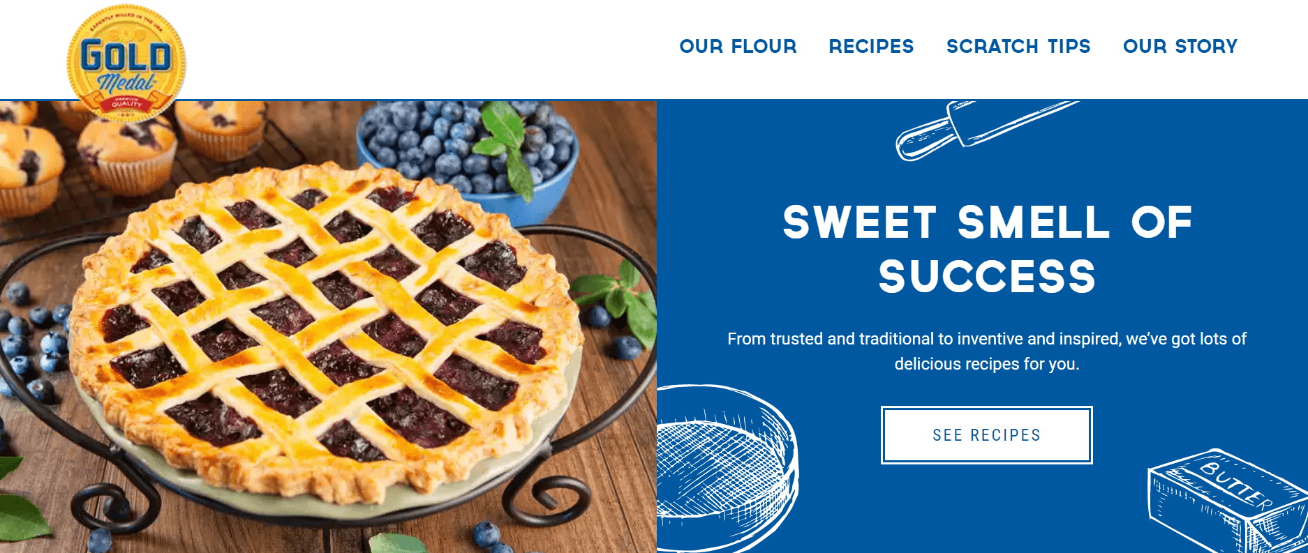 gold medal flour homepage