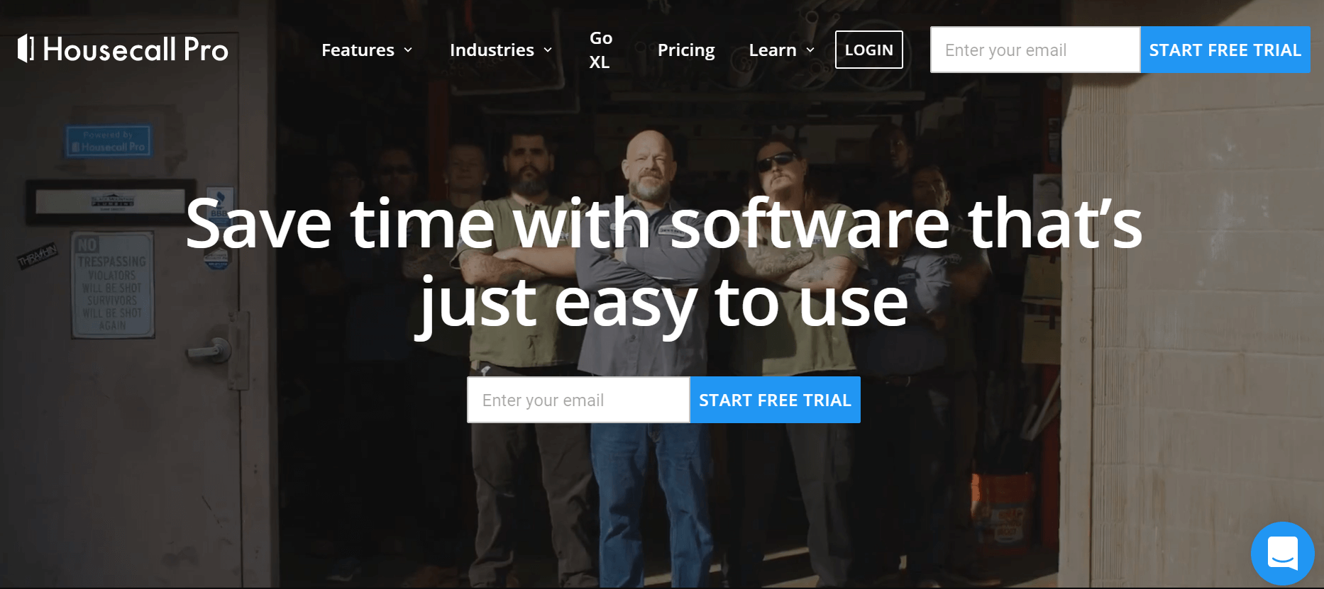 housecall pro homepage