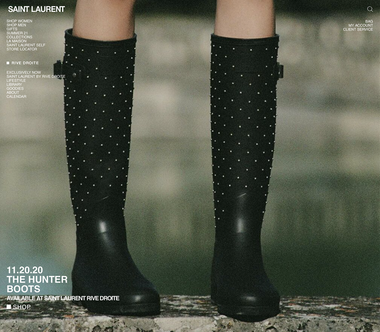 black boots