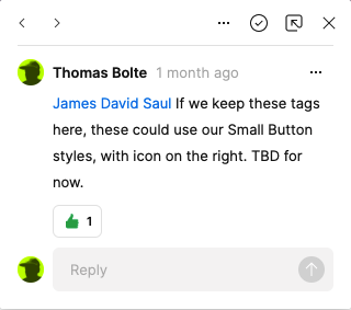 Snippet of Slack conversation shows Figma collaboration in action