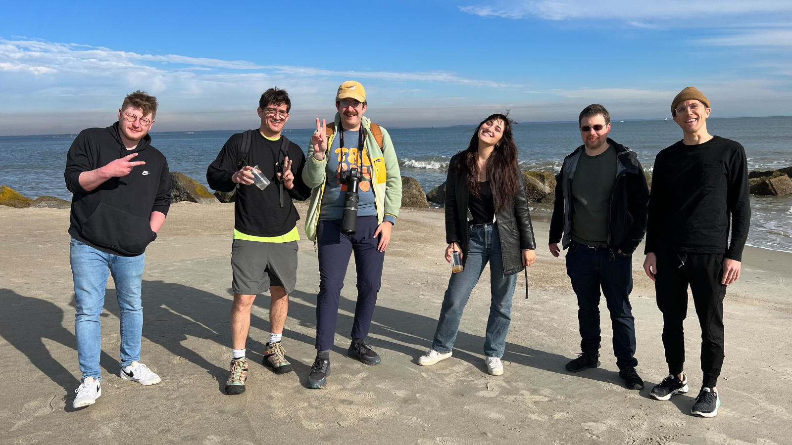 Third and Grove team hiking at annual company retreat