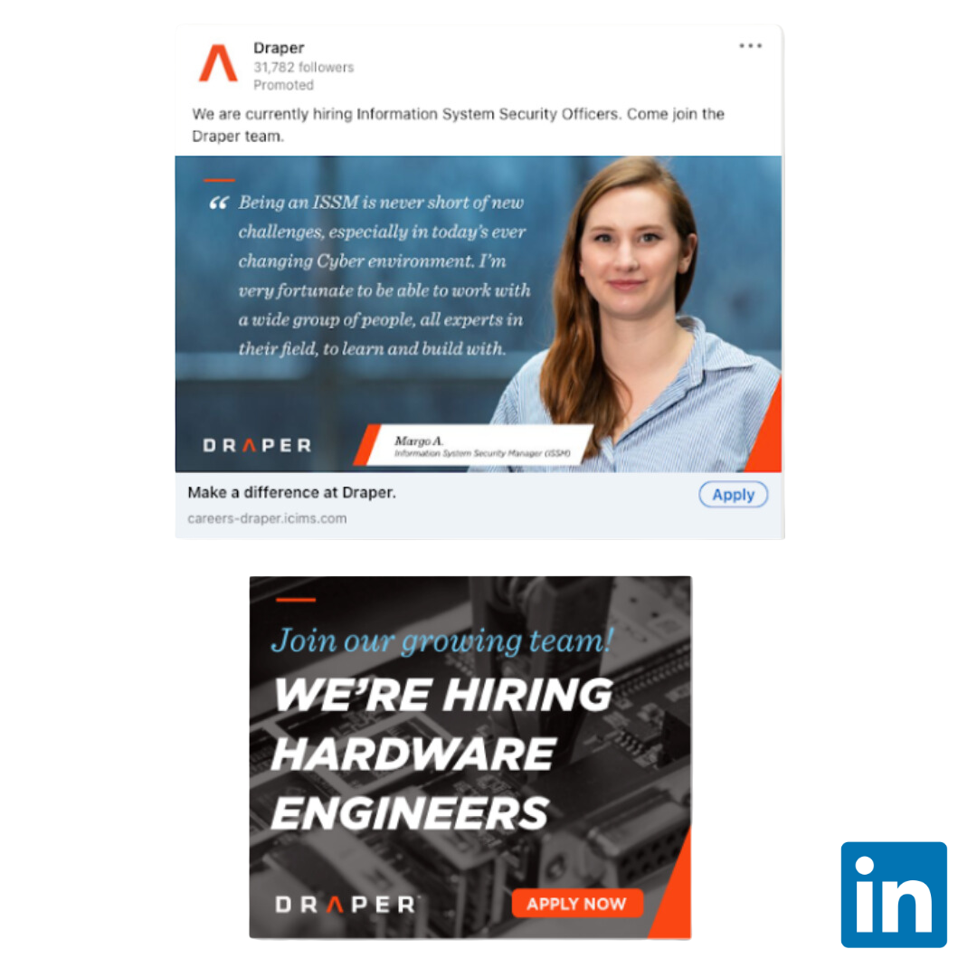 Draper LinkedIn ads 