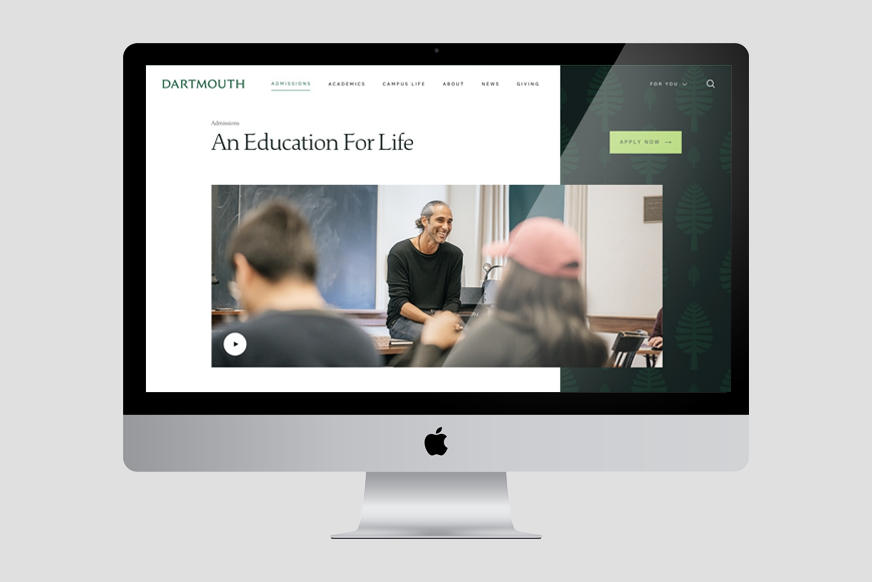Dartmouth Drupal redesign