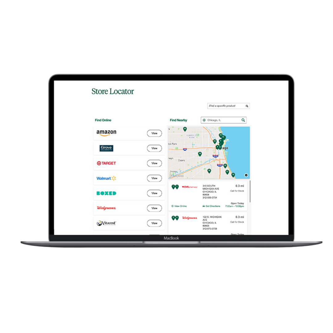store locator feature 