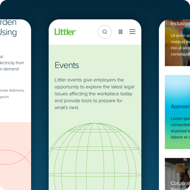 Littler mobile screens 