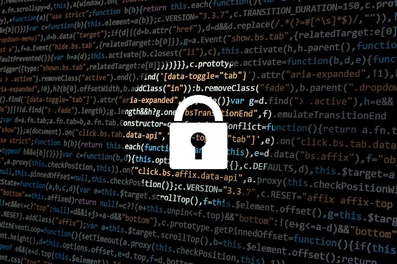 Picture of data with lock in front of it symbolizing Lei Geral de Proteção de Dados Compliance