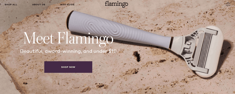 shop flamingo homepage